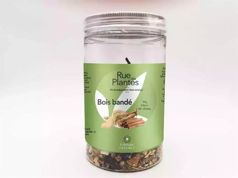 Kit de préparation pour rhum arrangé bois bandé 50 g