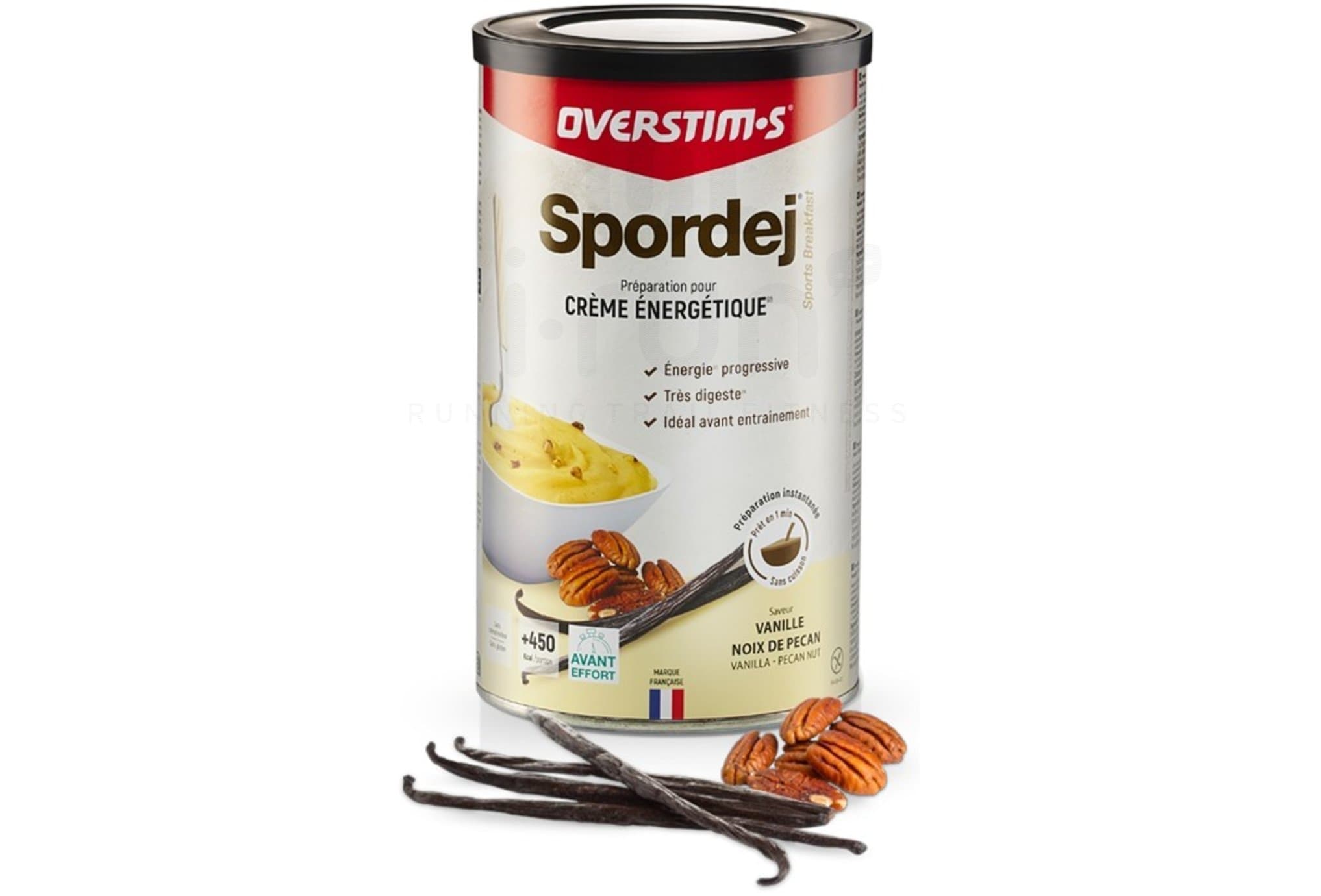 OVERSTIMS Spordej 600 g Vanille Noix de Pécan