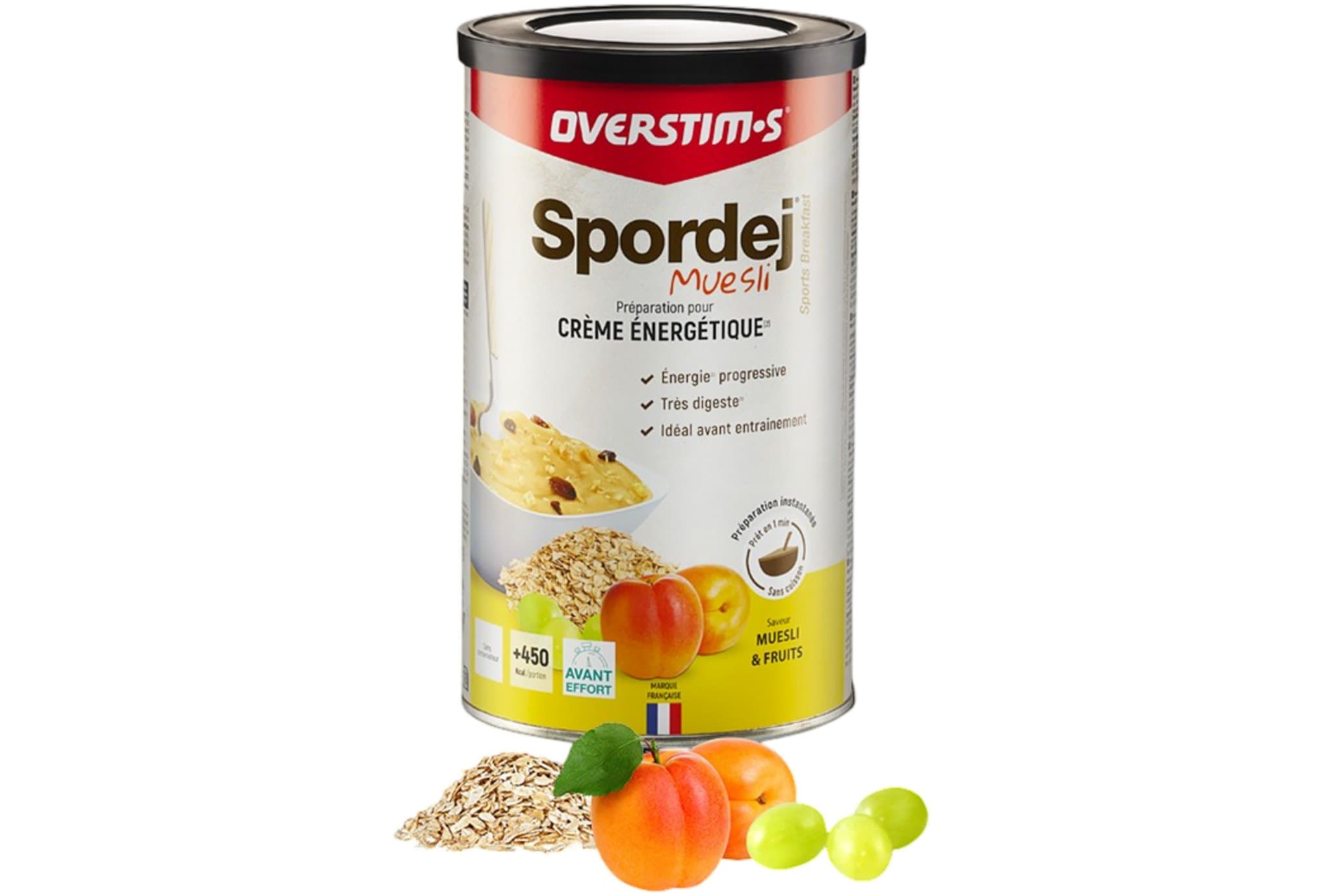OVERSTIMS Spordej 600 g Muesli et fruits
